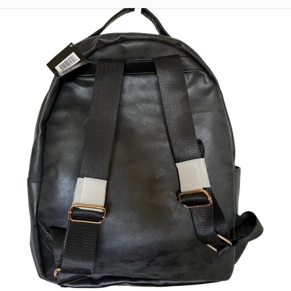Ulta Beauty Black Faux LeatherBackpack - Picture 3 of 5